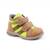 Ghete sport pentru copii , din piele naturala 3237-COGNAC/VERDE, Culoare (12): Camel, Marime (12): 24 - - Roveli