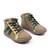 ​Ghete sport, de dama , captusite, din piele naturala  3197-BEJ/VERDE, Culoare (12): Verde, Marime (12): 28 - 2- Roveli