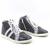 ​Ghete sport, de dama , captusite, din piele naturala  3197-GRI/ALB/D, Marime (12): 38** - 2- Roveli