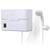 Incalzitor instant de apa, electric, pentru dus, 3 trepte incalzire, 2 kW, 3.5 kW, 5.5 kW, protectie la umiditate, 300 x 182 x 95 mm - - Roveli
