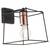 Aplica Smarter, realizat din metal, design deosebit si modern, dulie E27, 42 W, finisaj cupru si negru - - Roveli