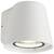 Aplica pentru exterior Rabalux, corp de iluminat realizat din aluminiu, dispersor din sticla transparenta, GU10, 35W, IP54, alba - - Roveli