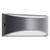 Aplica pentru exterior Smarter, realizat din aluminiu, dispersorul din policarbonat opal, 10W, lumina calda, IP54, LED, gri inchis - - Roveli
