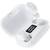 Casti Wireless DacEnergy©, Bluetooth 5.0, display LED inteligent, rezistente la apa IPX7, microfon incorporat, activare vocala Siri, culoare alb - 4- Roveli