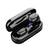 Casti Wireless DacEnergy©, Bluetooth 5.0, pairing automat, sunet Hi-Fi, reducere inteligenta a zgomotului, control buton multifunctional, microfon incorporat, IPX6 Impermeabil, culoare negru - - Roveli