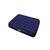 Saltea gonflabila, dimensiuni 191 x 137 x 22 cm, 2 persoane, include petic pentru reparatii, culoare albastru - - Roveli