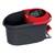 Mop rotativ microfibra cu coada telescopica si galeata cu separator, pedala cu sistem de stoarcere, din microfibre, H130 cm - 3- Roveli
