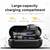 Casti Wireless DacEnergy©, Bluetooth 5.0, pairing automat, sunet Hi-Fi, reducere inteligenta a zgomotului, control buton multifunctional, microfon incorporat, IPX6 Impermeabil, culoare negru - 7- Roveli