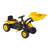Excavator cu pedale , realizatat din material din plastic, scaun reglabil, cu spatar si claxon, negru si galben, 51x125x51 cm - 3- Roveli