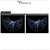 Aripi de dans fluture DacEnergy©, de copii,  pentru spectacol, cu Led, 2 bete extensibile, buton oprire/pornire, 120 cm, alb - 6- Roveli