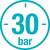 ​Furtun de gradina, realizat din PVC cu insertie textila, diametrul de 19 mm, lungimea de 25 m, 30 bar, rezistent la UV - 4- Roveli