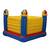 Spatiu de joaca, este realizat din PVC, forma de castel colorat de basm, cu turnuri gonflabile si ziduri, 175 x 175 x 135 cm, galben si albastru - 4- Roveli