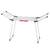 Uscator de rufe DacEnergy©, metalic, pliabil, picioare antiderapante, 174x108x61 cm, alb - 9- Roveli