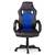 Scaun gaming DacEnergy©, ergonomic, cu tetiera, reglare lina a inaltimii, spate inalt cu orificii de ventilatie, roti duble, baza durabila, negru si albastru - 5- Roveli