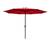 Umbrela soare DacEnergy©, structura metal, material poliester, forma rotunda, diametru 300 cm, culoare rosu - 2- Roveli