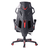 Scaun gaming DacEnergy, rotativ, regabil pe inaltime, tapitat din PVC, culoare negru/rosu - 3- Roveli