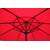 Umbrela soare DacEnergy©, structura metal, material poliester, forma rotunda, diametru 300 cm, culoare rosu - 3- Roveli