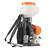 Atomizor, motor termic, 3.7 kw, 5 CP, distanta orizontala de pulverizare de 21 m, motor termic, pompa booster, curea de umar, 14L - 4- Roveli