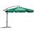 Umbrela de soare pentru exterior, realizata din poliester 180g/m2, baza si cadrul din otel, pliabila, 6 segmente, diametru 350 cm, practica, verde - 7- Roveli