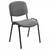 Scaun DacEnergy©, fix, dimensiune 84x53x53 cm, structura din otel, tapiterie din stofa, culoare gri deschis - - Roveli