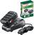 Kit acumulator si incarcator Bosch, 18V, 2.5 Ah, tensiune alimentare 230 V - 2- Roveli