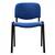 Scaun DacEnergy©, fix, dimensiune 84x53x53 cm, structura din otel, tapiterie din stofa, culoare albastru inchis - 2- Roveli