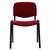 Scaun DacEnergy©, fix, dimensiune 84x53x53 cm, structura din otel, tapiterie din stofa, culoare grena - 2- Roveli