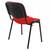 Scaun DacEnergy©, fix, dimensiune 84x53x53 cm, structura din otel, tapiterie din stofa, culoare rosu - 3- Roveli