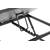 Masa pentru laptop DacEnergy©, structura din teava metalica, blat din MDF vopsit negru, inclinabil, reglabil pe inaltime, 60 x 35 x 27.5 cm - - Roveli