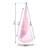 Hamac copii Neo-Sport, tip cocon, material rezistent, perna inclusa, 80kg, carlig inclus, roz deschis, 140x55 cm - 4- Roveli