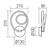 Aplica LED Smarter, structura din aluminiu, dispersorul din silicon alb opal, 12W, 768lm, design inovator - 4- Roveli