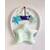Babynest DacEnergy©, umplut cu bilute din microfibra, bumbac, design unic, arcada cu jucarii, pernuta in forma de stea, 90x 50 x 20 cm, albastru - 6- Roveli