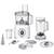 Robot de bucatarie Bosch,  800 W, 2 viteze, vas mixare 2.3 l, blender 1 l, blender cu cutit MultiLevel 6, multiple functii, 220 – 240 V, alb - - Roveli