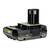 Acumulator compact Lithium Ryobi, 18 V, 2 Ah, 4 trepte afisare puterea ramasa - - Roveli