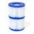​Set 2 bucati cartusi filtru Bestway, pentru pompa filtrare apa piscina, din hartie, tip VI, 10 x 8 cm - - Roveli