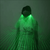 Ochelari reincarcati cu laser LED DacEnergy©, pentru petrecere, dans, festival, club, unisex, culoare verde - 3- Roveli
