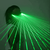 Ochelari reincarcati cu laser LED DacEnergy©, pentru petrecere, dans, festival, club, unisex, culoare verde - - Roveli