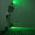 Manusi cu laser LED DacEnergy©, pentru petrecere, dans, festival, club, unisex, culoare verde - 2- Roveli