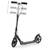 Trotineta, din aluminiu, inaltime reglabila, frana de picior si de mana, pliabila, roti 200 x 30 mm, picior pentru parcare, negru si turcoaz - 7- Roveli