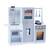 Set bucatarie copii DacEnergy©, realizata din MDF, cu sistem de crestere in gradina, 19 accesorii interactive, 90,2 x31,8 x79,4 cm, gri - - Roveli