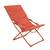 ​Scaun camping DacEnergy©, structura metalica, tapiteria din poliester, pliant, 85.5 x 63 x 95 cm, portocaliu - - Roveli