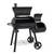 Gratar pe carbuni cu afumatoare, realizat din otel, functii 4 in 1, afumare directa, afumare indirecta, grill in stil american si afumare la rece, manere inox, dimensiune 117x125,5x83,5 cm - 4- Roveli