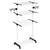 Uscator de rufe vertical DacEnergy©, pliabil, constructie metalica solida, 3 nivele, 6 aripi, 15 m, alb - 8- Roveli