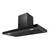 Hota incorporabila decorativa , finisaj otel inoxidabil, putere de absorbtie 750m3/h, 160W, 3 trepte, panou tactil, negru, 90x45 cm - - Roveli