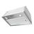 Hota incorporabila, din otel inoxidabil, 380m3/h, 120W, filtru de grasime din aluminiu, buton de control, 60x30 cm, argintie - - Roveli