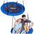 Leagan cuib , cadru otel, poliester Oxford acoperit 600D, forma rotunda, material impermeabil, greutate maxima 150kg, 95cm, albastru - 2- Roveli