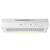 Hota clasica Arctic, 1 motor, 125 W, 295 mc/h, 3 trepte de putere, panou control mecanic, iluminare LED, latime 50 cm, alba - - Roveli