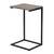 Masuta de cafea DacEnergy©, din metal negru, blat din MDF, finisaj maro, forma dreptunghiulara, 40 x 35 x 65.5 cm - - Roveli