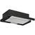 Hota telescopica Pyramis, incorporabila, 1 motor cu turbina, 128 W, 253 mc/h, iluminare LED, latime 60 cm, filtru din aluminiu lavabil, neagra - - Roveli