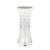 Veioza Globo, plastic transparent solid, efect de cristal, tehnologia LED RGB, incarcare prin USB, functie touch, acumulator inclus 800mAh 3.7V, 1.5 W, alba - - Roveli